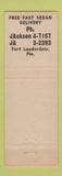 Matchbook Cover - Cellar Key Liquor Store  Fort Lauderdale FL