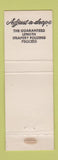 Matchbook Cover - American Cleaners Midland MI