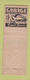 Matchbook Cover - Ala Community Auto Service Newington