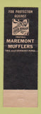 Matchbook Cover - Maremont Mufflers Lock McDonald District Manager
