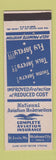 Matchbook Cover - National Aviation Insurance St Louis MO Oklahoma City OK