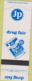Matchbook Cover - Drug Fair DF Motor Oil