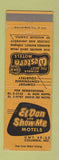 Matchbook Cover - El Don and Show Me Motels Columbia MO