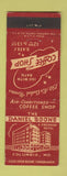Matchbook Cover - Daniel Boone Hotel Columbia MO