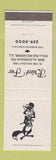 Matchbook Cover - Black Fox Rollings Meadows IL