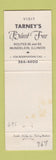Matchbook Cover - Black Fox Rollings Meadows IL