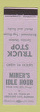 Matchbook Cover - Miner's Idle Hour Crescent City IL