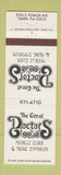 Matchbook Cover - Great Doctors Emporium Tampa FL