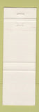 Matchbook Cover - Jansen Contractors Milwaukee WI Tampa FL Denver