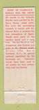 Matchbook Cover - Valencia Garden Spanish Restaurant Tampa FL