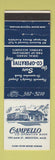 Matchbook Cover - Campello COOP Bank Brockton MA