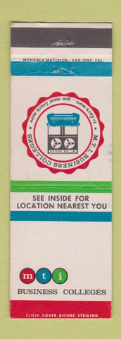 Matchbook Cover - MIT Business College CA CHAIN