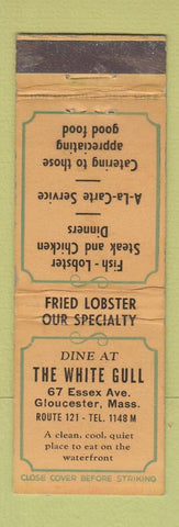 Matchbook Cover - The White Gull Gloucester MA WEAR