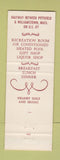 Matchbook Cover - The Springs Inn Motor Lodge New Ashford MA