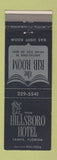 Matchbook Cover - Hillsboro Hotel Tampa FL