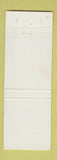 Matchbook Cover - Cactus Club Tampa FL