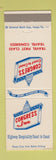 Matchbook Cover - Congress Inn Tampa FL