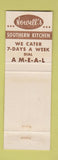 Matchbook Cover - Nowell's Grocery Columbia MO