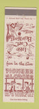 Matchbook Cover - Pioneer Lodge Stillwater OK Lake Carl Blackwell