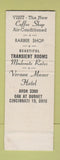 Matchbook Cover - Vernon Manor Hotel Cincinnati OH