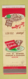 Matchbook Cover - Lou Coffee's Steak House Denver Colorado WEAR