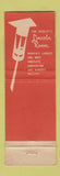 Matchbook Cover - Shirley Savoy Hotel Denver Colorado
