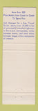 Matchbook Cover - Cherokee Strip Motel Restaurant Perry OK