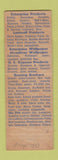 Matchbook Cover - Oklahoma Paint Distributing Oklahoma City OK
