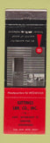 Matchbook Cover - Gittings Lumber Denver Colorado