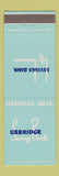 Matchbook Cover - Uxbridge Savings Bank MA