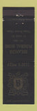 Matchbook Cover - Belanger Funeral Home Three Rivers MA