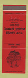 Matchbook Cover - Lower Village House Stow MA