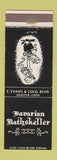 Matchbook Cover - Bavarian Rathskeller German Denver Colorado WEAR