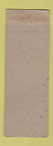 Matchbook Cover - Tim Butts Sandwich Shop Industrial Cafe Denver Colorado