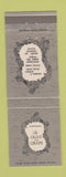 Matchbook Cover - Zappone's Olive and Grape Denver Colorado Holiday Inn PINHOLE