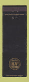 Matchbook Cover - KV Lumber Denver Colorado