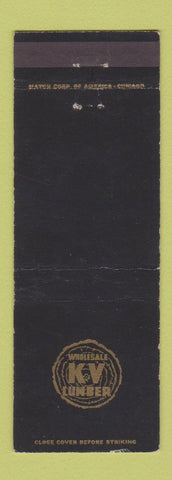 Matchbook Cover - KV Lumber Denver Colorado