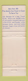 Matchbook Cover - Shalimar Motor Hotel Gallup NM WEAR