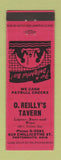 Matchbook Cover - O Reilly's Tavern Portsmouth OH