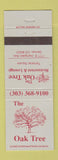 Matchbook Cover - The Oak Tree Denver Colorado
