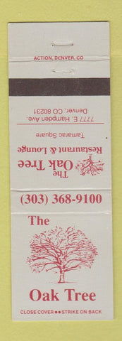 Matchbook Cover - The Oak Tree Denver Colorado