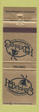 Matchbook Cover - H Brikner's Denver Colorado