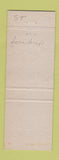 Matchbook Cover - Shady Rest Steak House Chrisman IL low phone #
