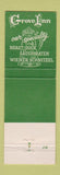 Matchbook Cover - Grove Inn Northbrook IL Beer Stein