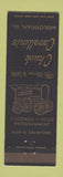 Matchbook Cover - Chuck Cavallini's Chuck Wagon Midlothian IL
