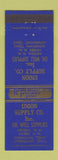 Matchbook Cover - Union Supply Oil Well Artesia Hobbs NM Aspermont TX