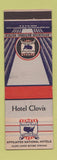 Matchbook Cover - Hotel Clovis NM