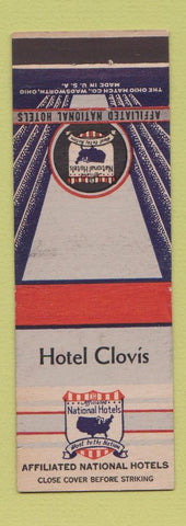 Matchbook Cover - Hotel Clovis NM