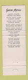 Matchbook Cover - Sentry Motels Carlsbad Albuquerque NM Flagstaff Holbrook AZ