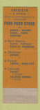 Matchbook Cover - Furr Food Stores Amarillo TX Borger Dumas Pampa Hereford